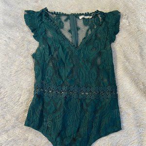 Lacy bodysuit **NEVERWORN**